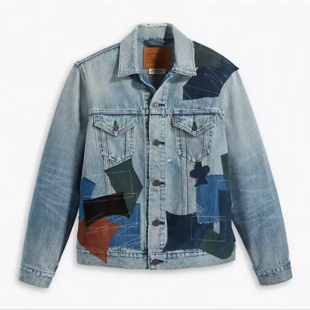 Levi's Premium Vintage Relaxed Fit Trucker Jacket size smalll